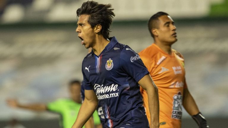 José Juan Macías, tras marcar gol ante León 