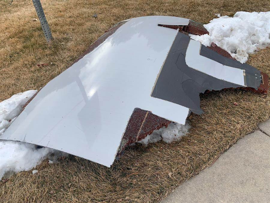 Partes del avión cayeron en Colorado