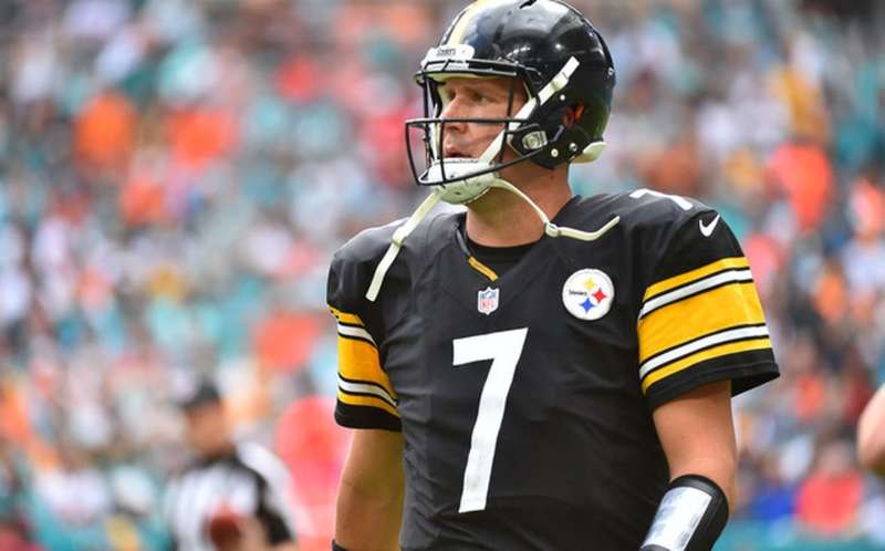 Ben Roethlisberger en juego de la NFL