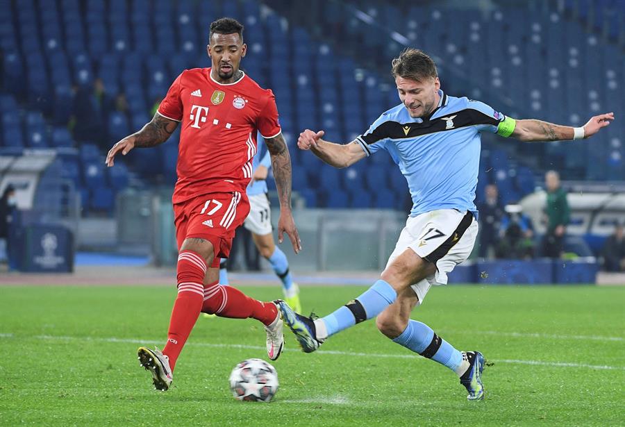 Bayern superó a Lazio 