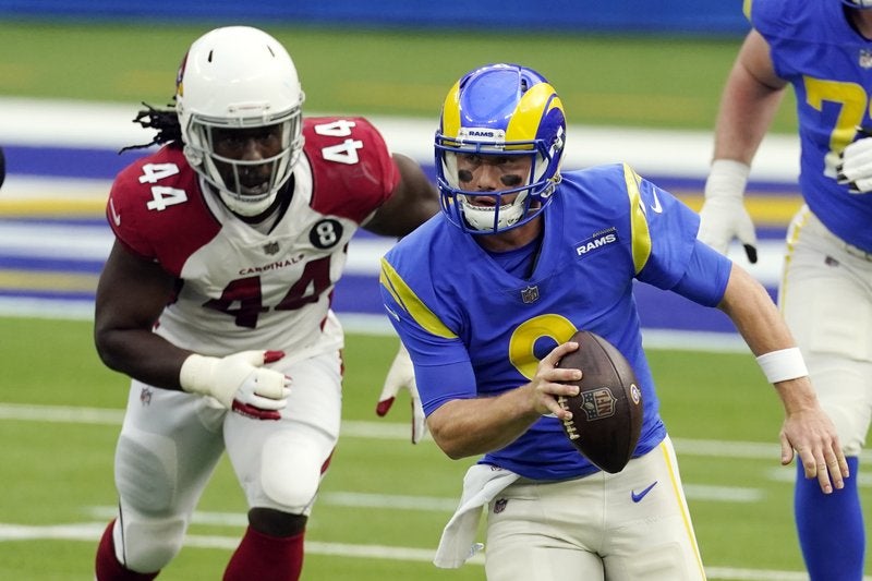 Partido de la temporada regular de la NFL entre los Rams y los Cardinals