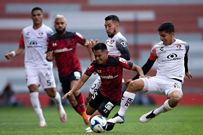 Toluca y Atlas en partido