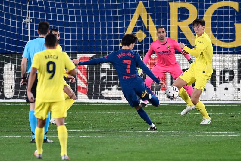 Atlético de Madrid en partido