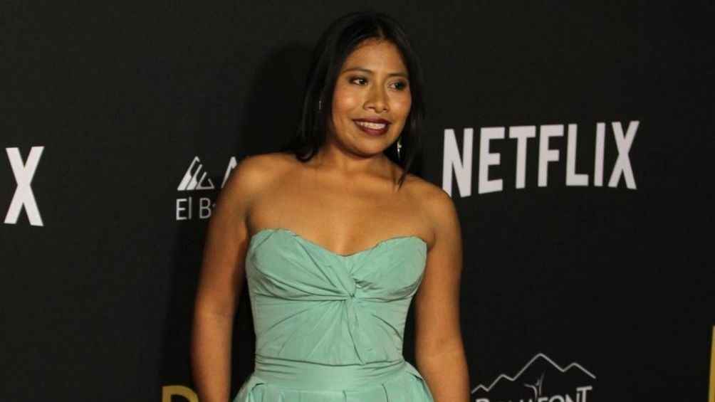 Yalitza Aparicio durante un evento 