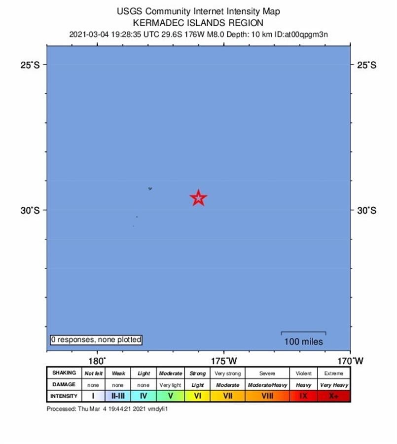 Activan alerta de tsunami en Nueva Zelanda