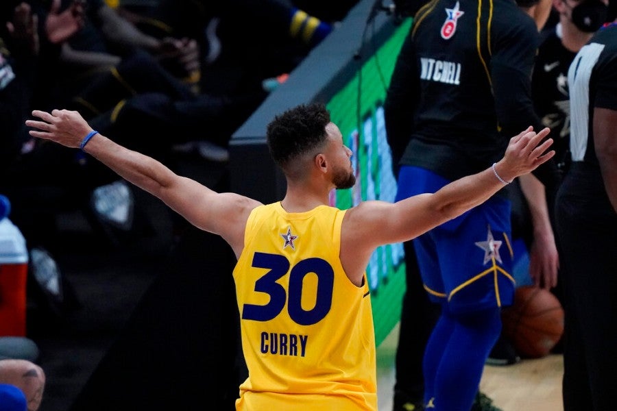 Stephen Curry ganó el Torneo de Triples 2021