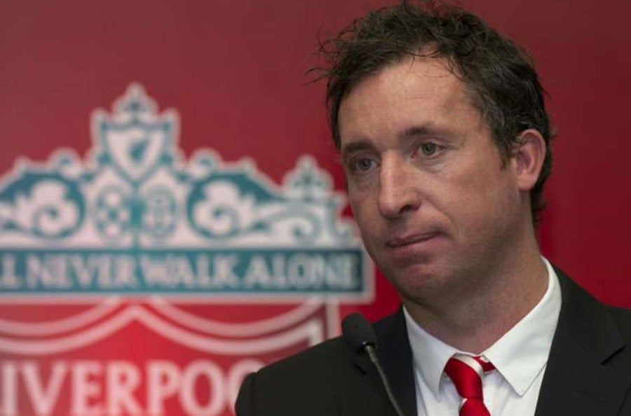 Robbie Fowler en evento del Liverpool