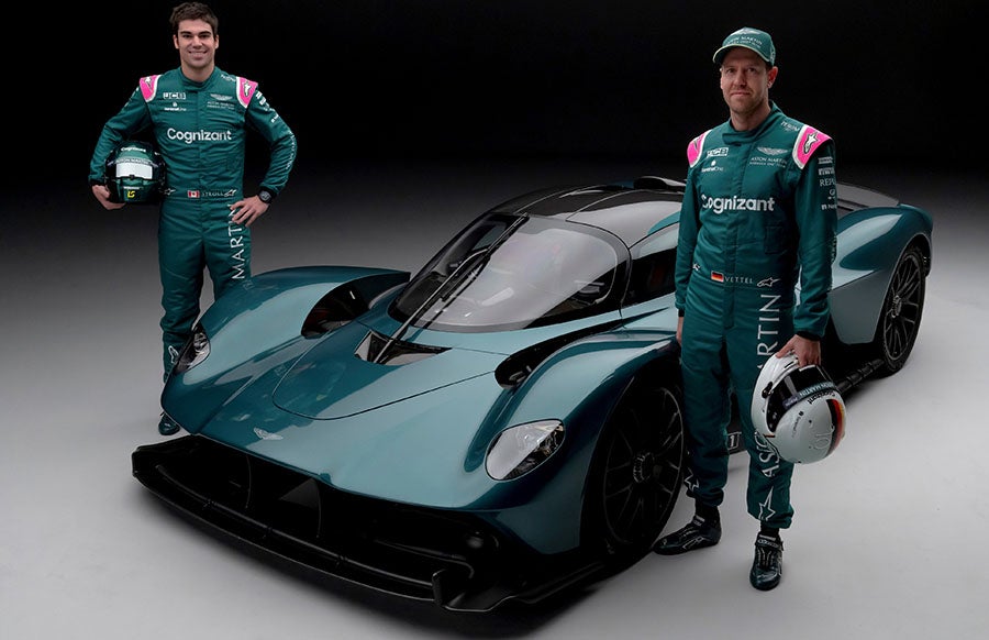 Lance Stroll y Sebastian Vettel, los pilotos de Aston Martin