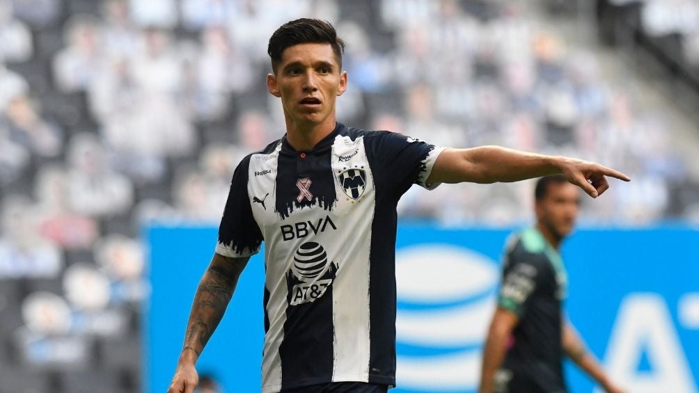 Kranevitter en un partido con Rayados 