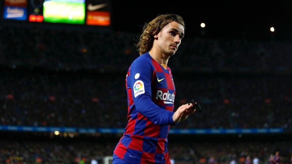 Griezmann con el Barcelona 