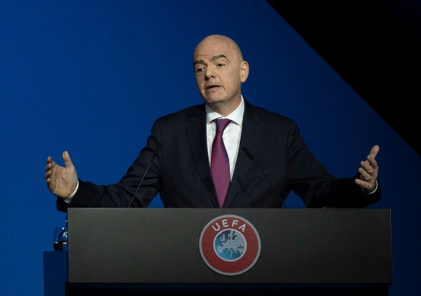 Gianni Infantino, presidente de la FIFA