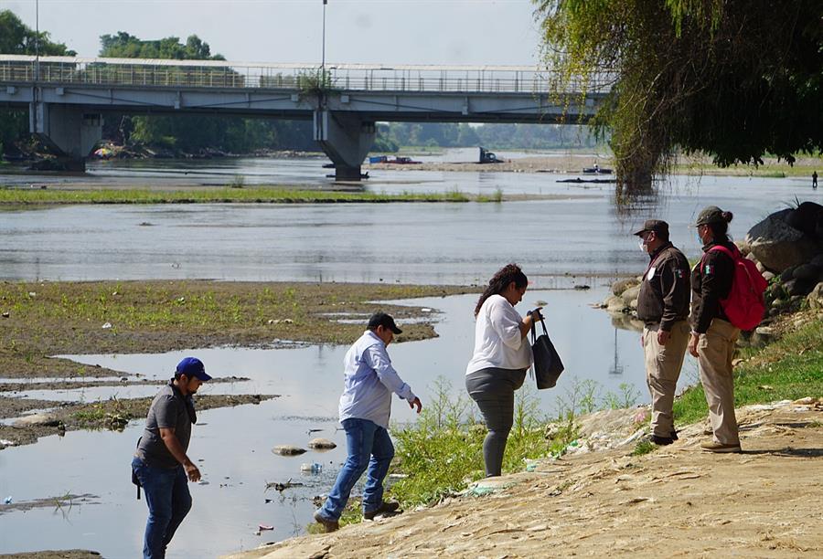 Control fronterizo entre México y Guatemala