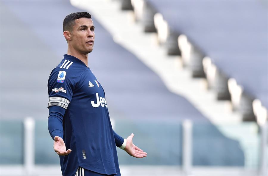 Cristiano Ronaldo en derrota vs Benevento