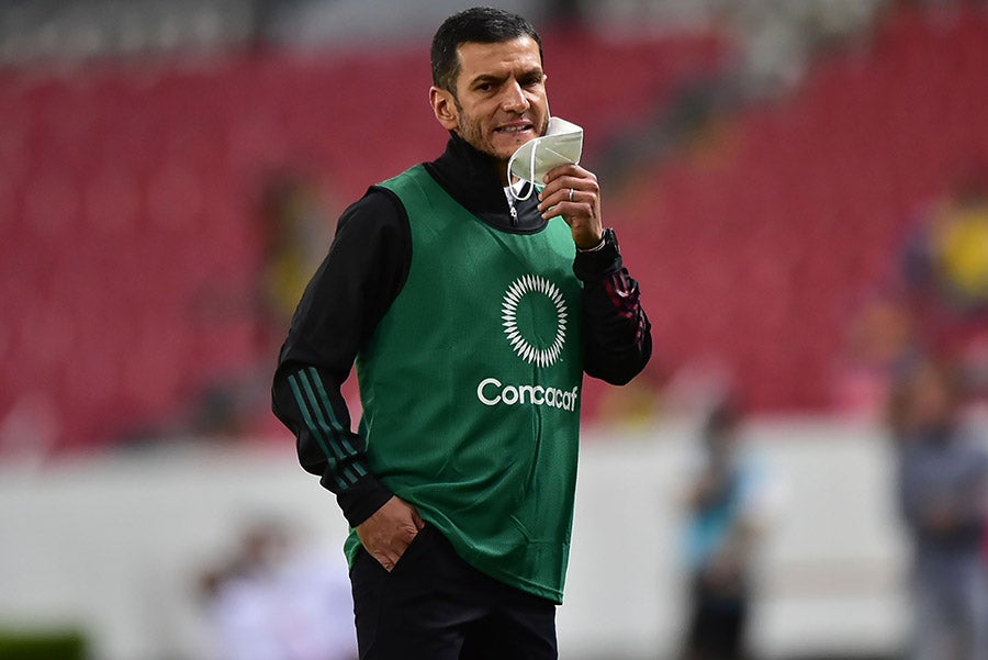 Jaime Lozano dirigiendo a la Selección Mexicana Sub 23