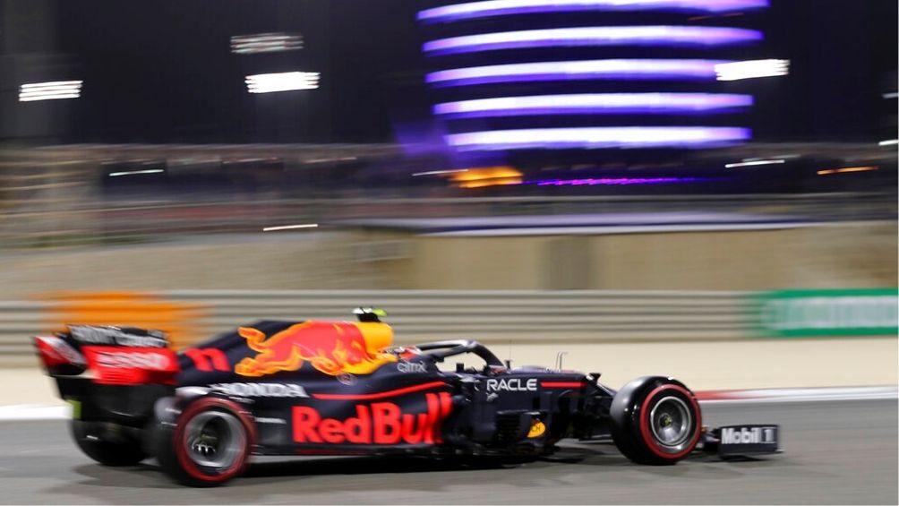 Monoplaza de Sergio Pérez en el GP de Bahréin