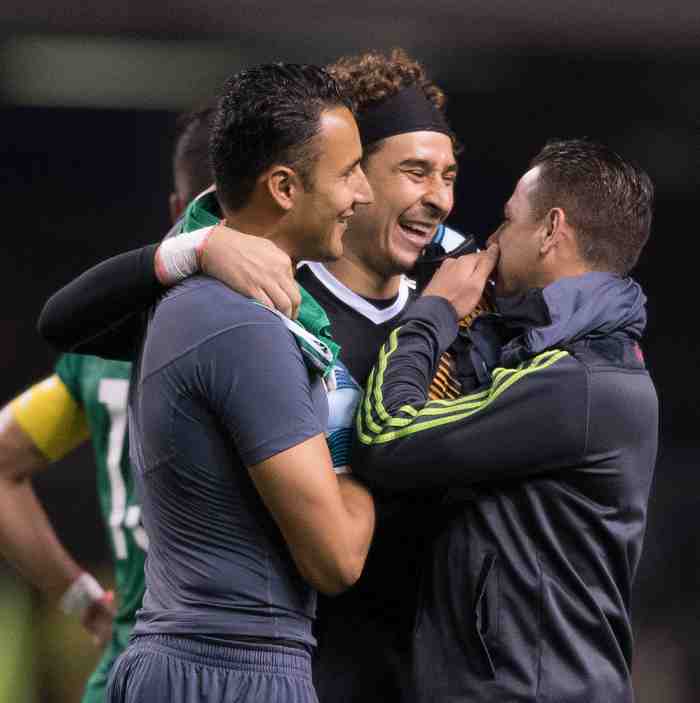 Keylor Navas, Guillermo Ochoa y Chicharito