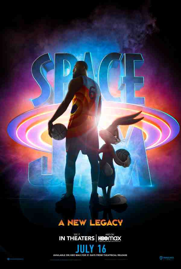 Poster oficial de Space Jam en su nueva entrega