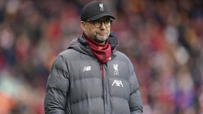 Jürgen Klopp durante un duelo del Liverpool