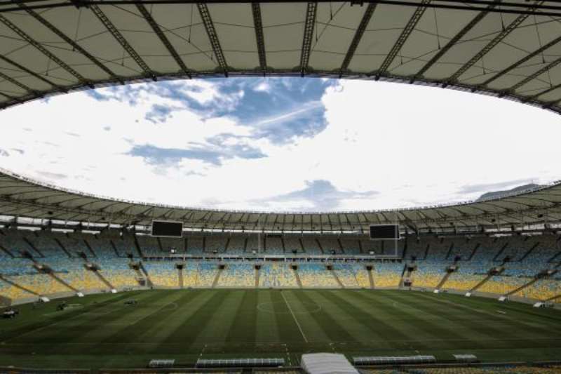 Maracaná previo a un partido