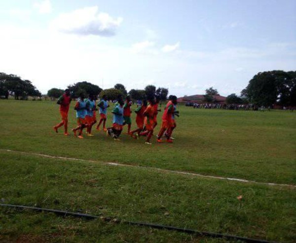 Zesco Chipata FC en entrenamiento