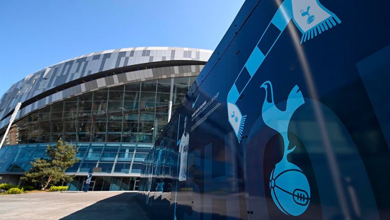 Las afueras del estadio del Tottenham