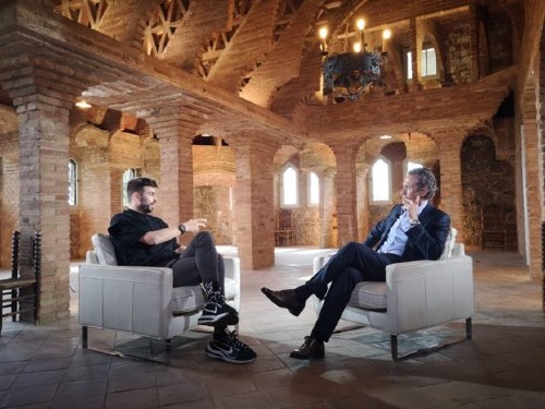 Gerard Piqué en entrevista con Jorge Valdano
