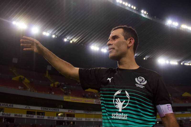 Rafa Márquez en presentación