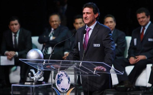 Mario Alberto Kempes excampeón de la Copa del Mundo con la Selección Argentina