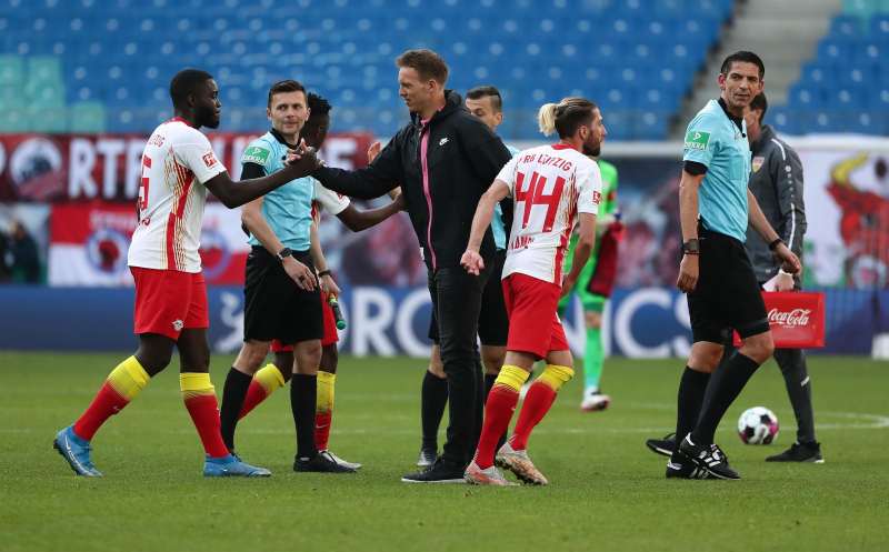 Julian Nagelsmann en partido