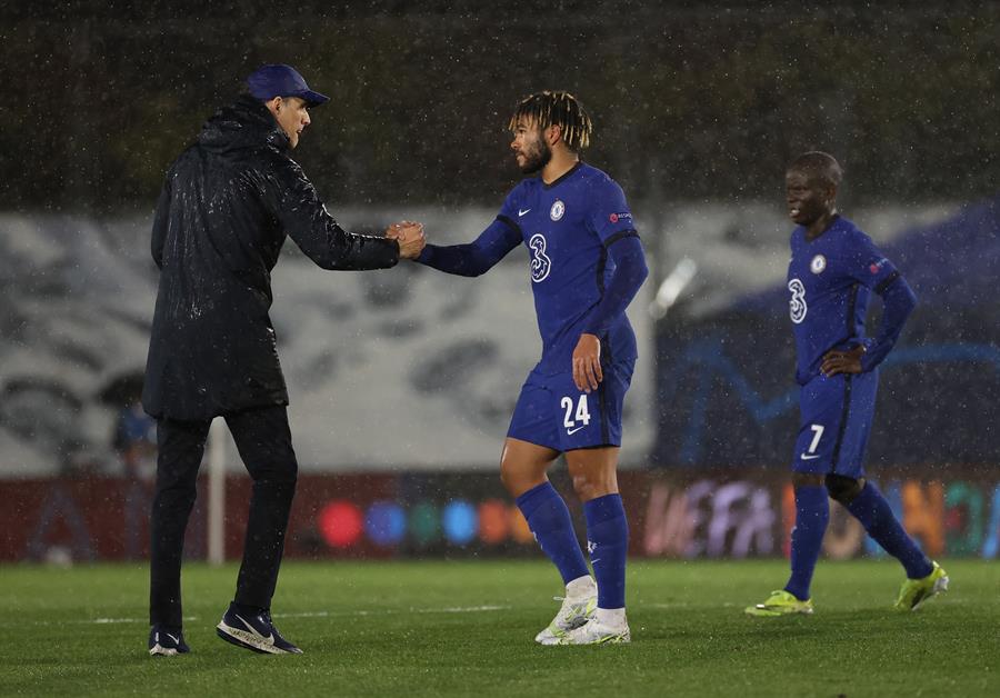 El técnico alemán tras el partido en Madrid