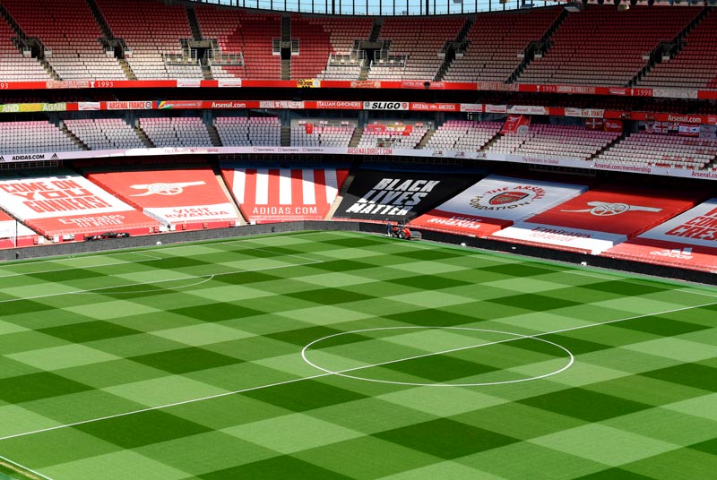 El Emirates Stadium antes de un partido