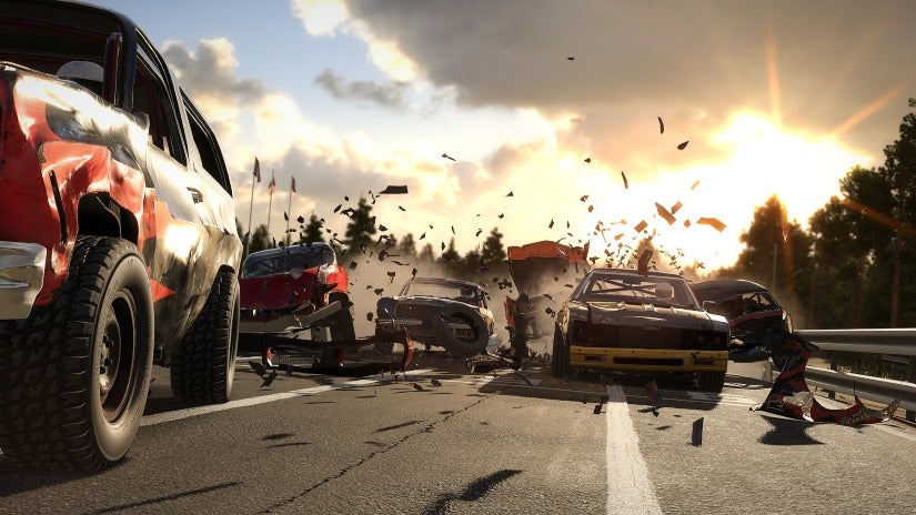 Wreckfest: Dirve Hard. Die Last estará disponible en la PS Plus