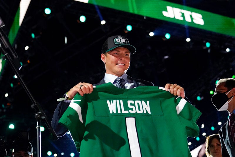 Zach Wilson, elegido por los Jets