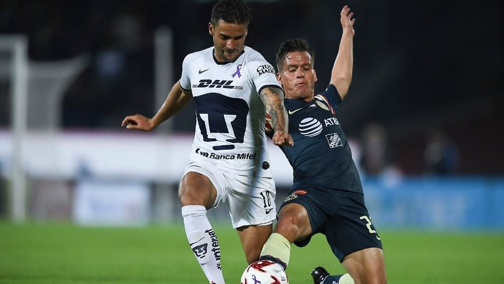 Pumas y América empataron en el último juego en C.U. 