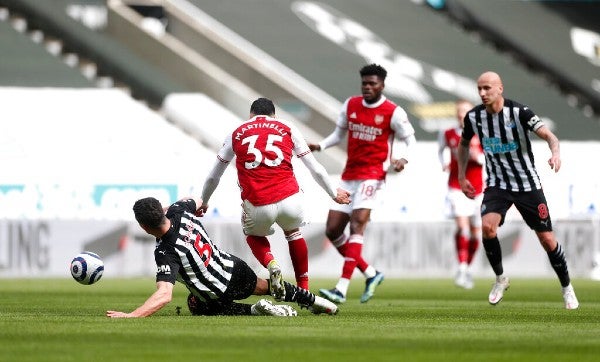 Arsenal contra Newcastle en la Premier League