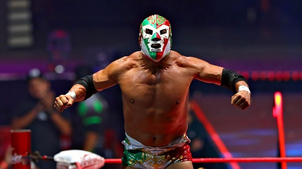 Dr. Wagner jr. en una función de lucha libre 