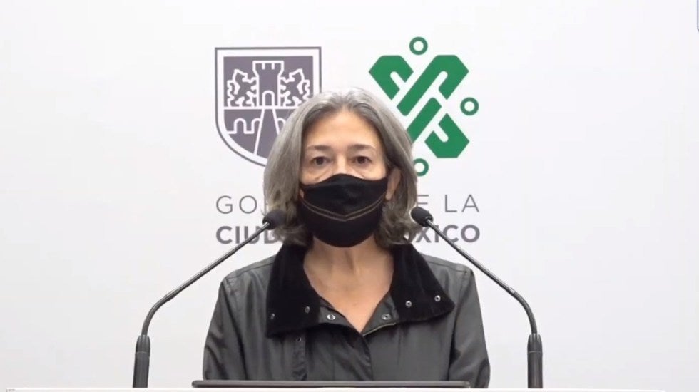 Florencia Serranía en conferencia de prensa