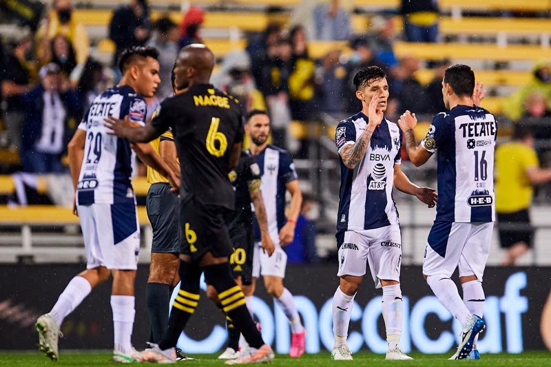 Rayados celebra el empate en la Ida