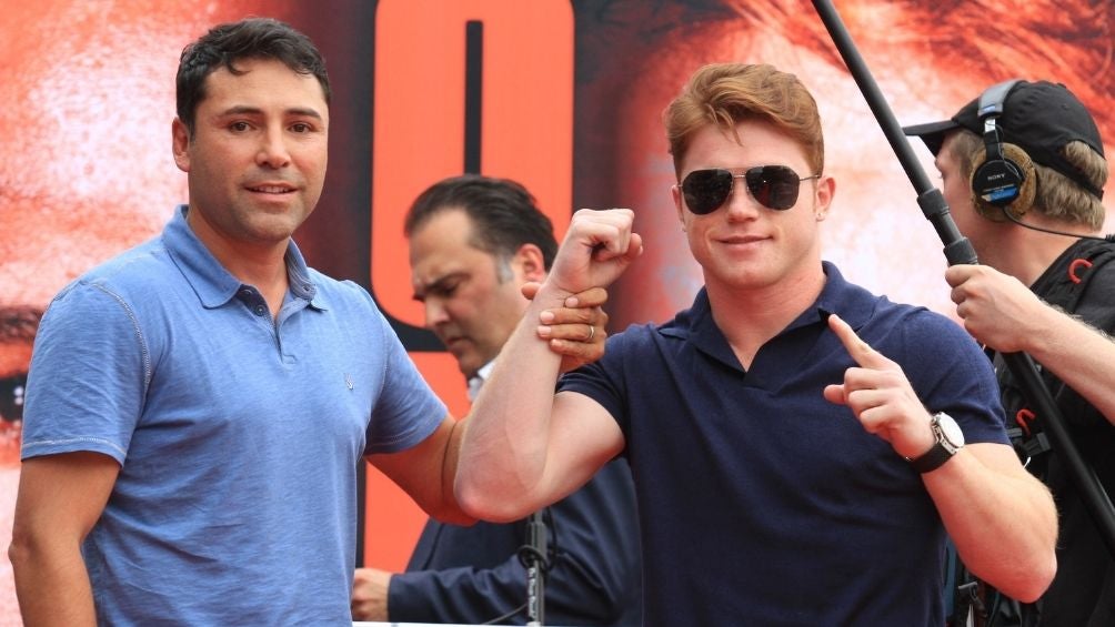 Canelo y de la Hoya 