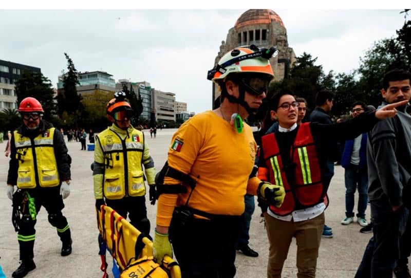 Simulacro en Ciudad de México