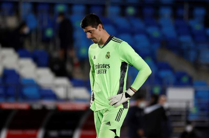 Courtois en partido