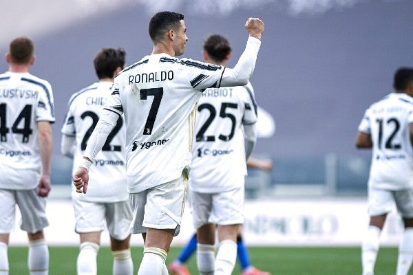 Cristiano Ronaldo con la Juventus