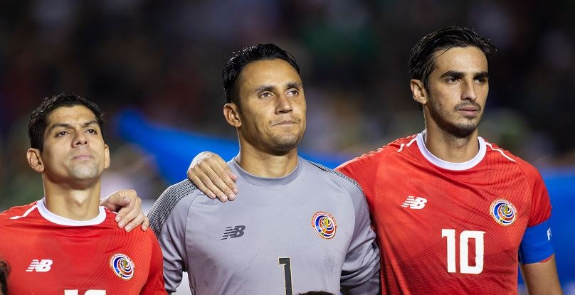 Navas, previo a juego de Costa Rica