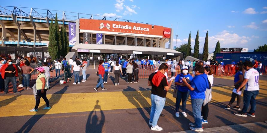 Panorámica del Estadio Azteca