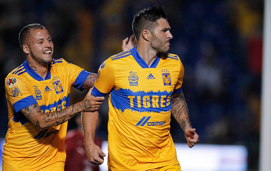 Gignac celebra gol con Tigres