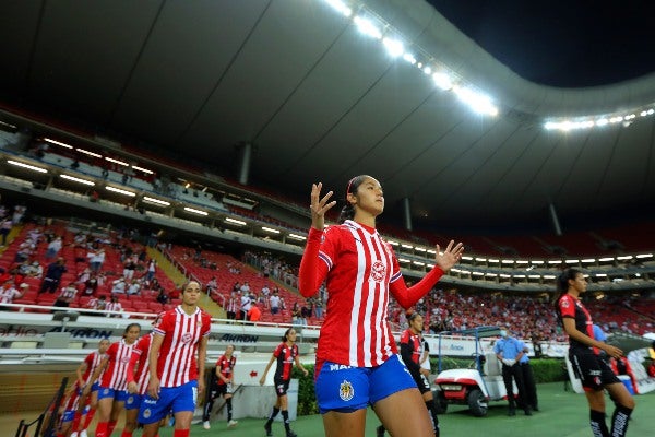 Mirian García, jugadora de Chivas