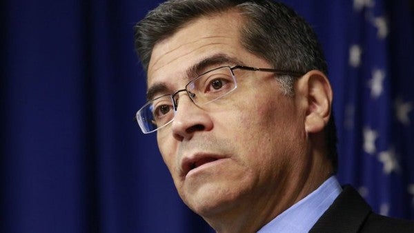 Secretario de Salud de Estados Unidos Xavier Becerra