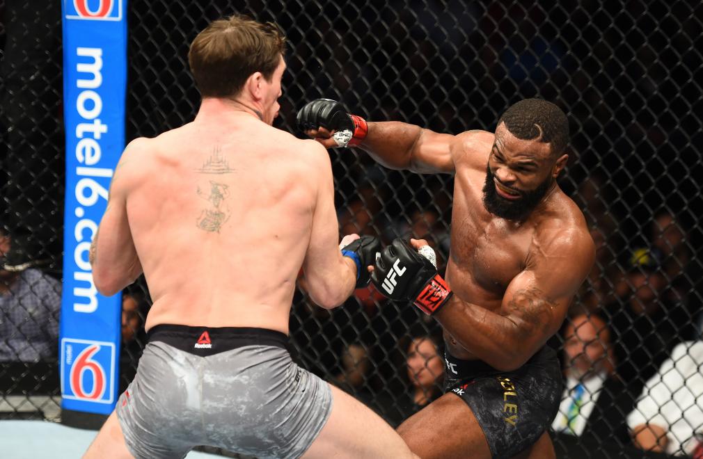 Tyron Woodley en combate