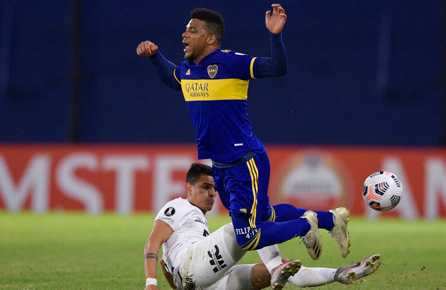 Juego de Boca Juniors ante The Strongest