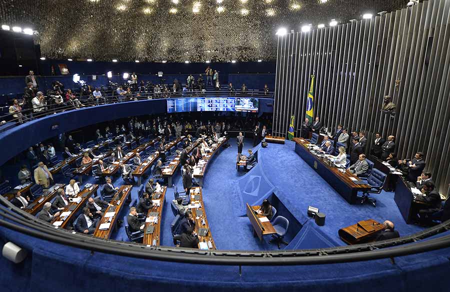 El Senado brasileño